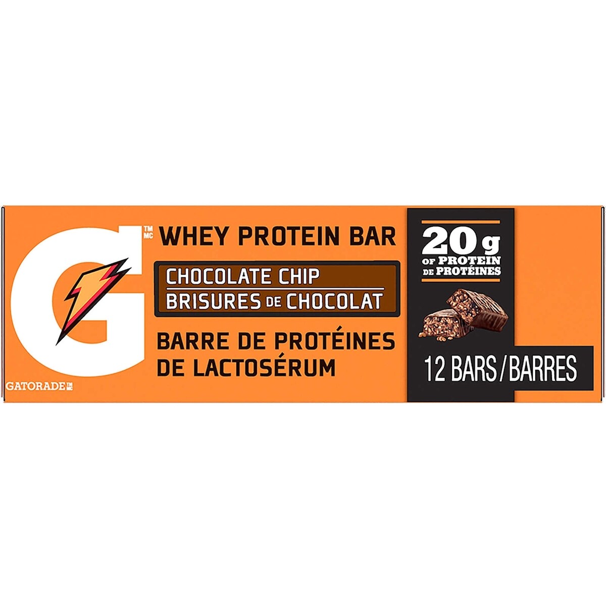 Recovery brisures de chocolat barre de proteines de lactoserum