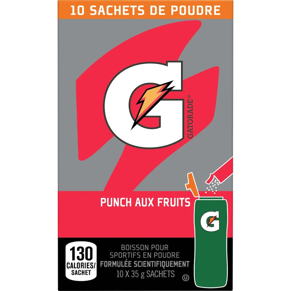 Punch aux fruits 10x35g