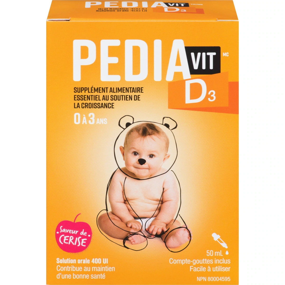 Solution de vitamine D3