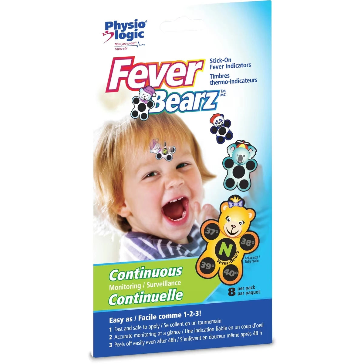 Timbres Thermo-Indicateurs Fever-Bearz®