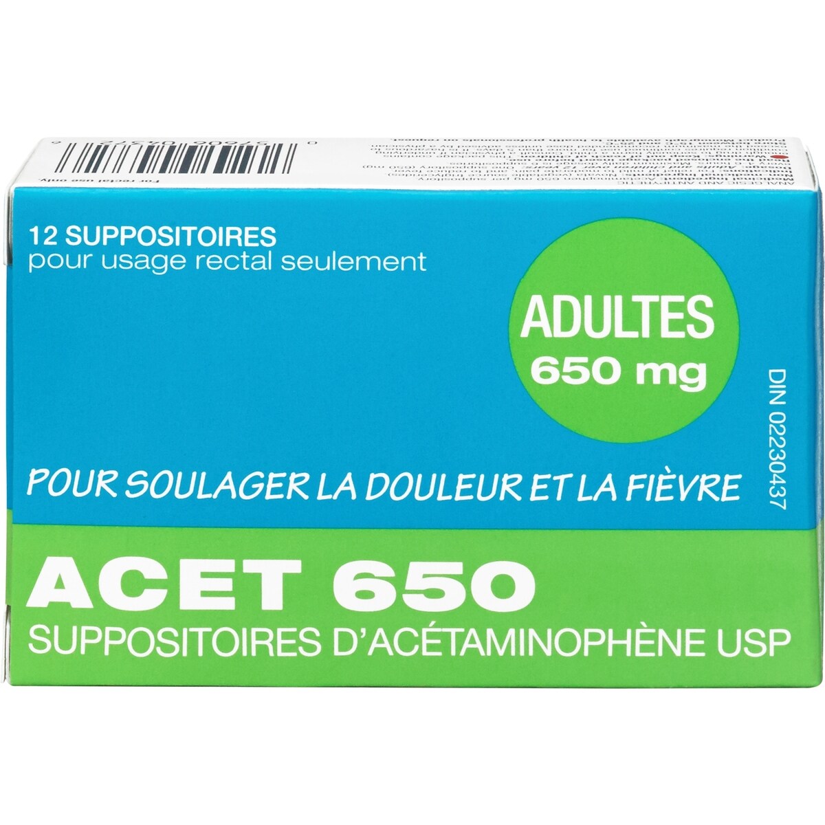 650Mg Suppositoires