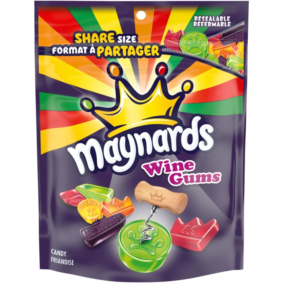 Wine Gums Assorti Friandise Molle