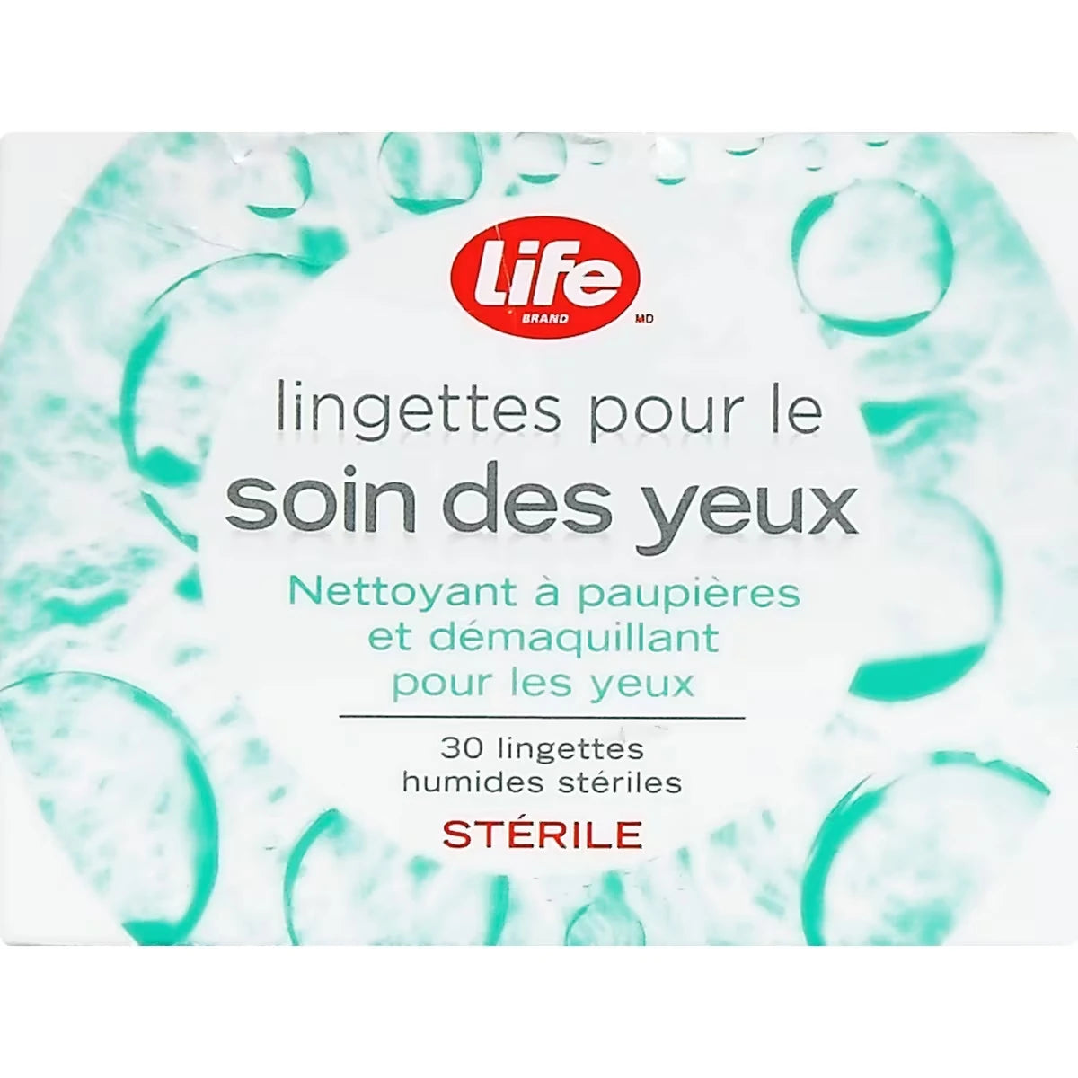 Son des yeux lingettes
