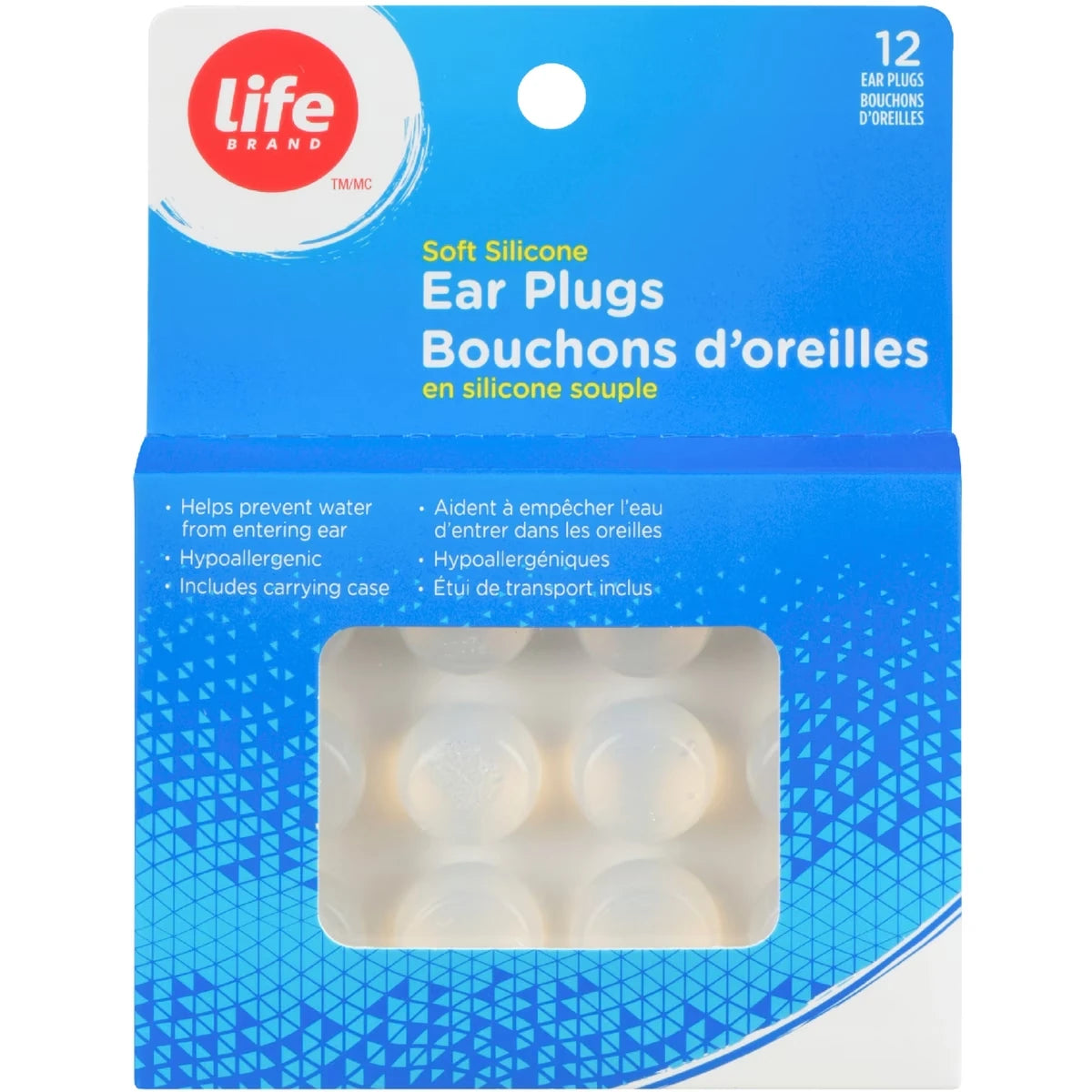 Bouchons d'oreilles en silicone 
souple