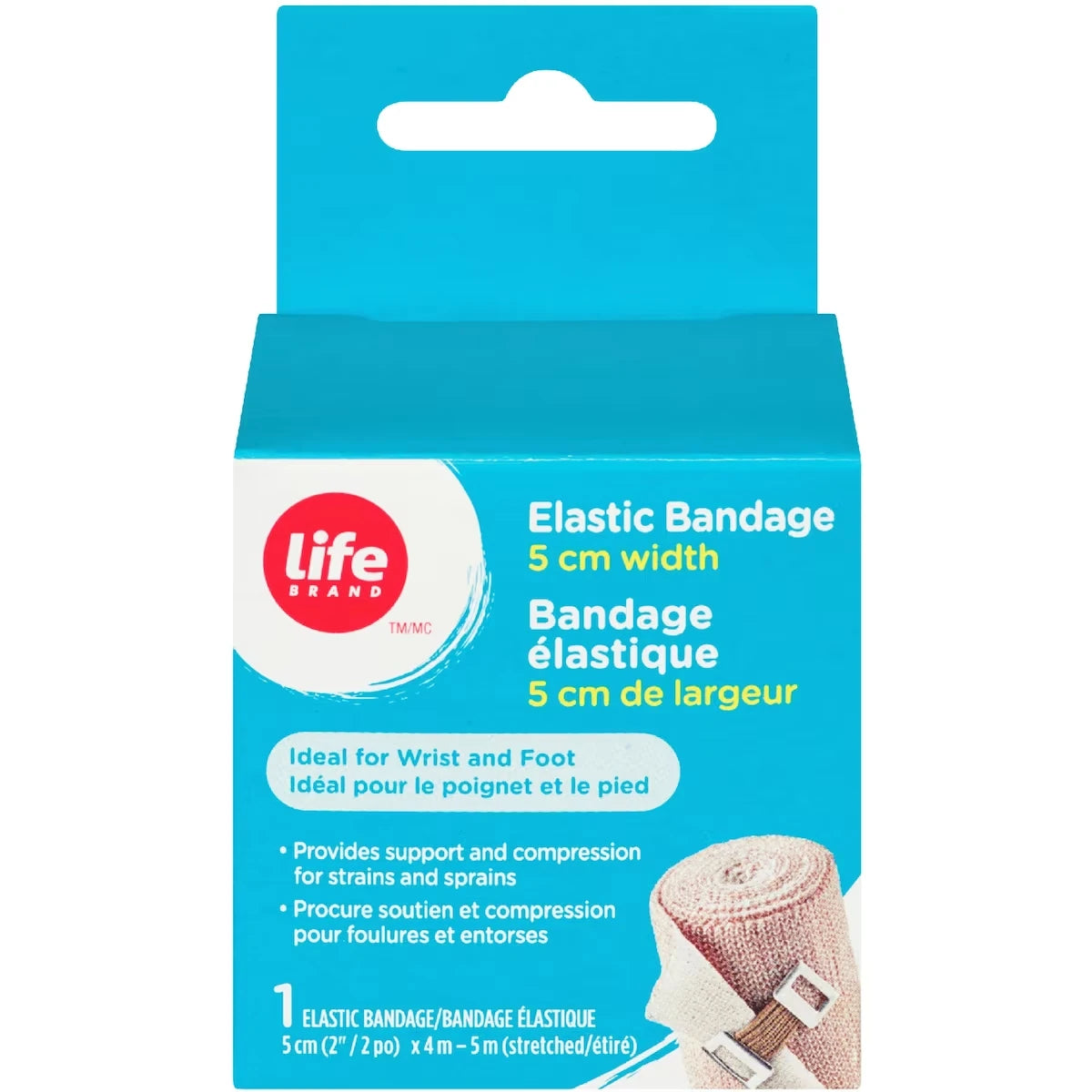 Bandage élastique - 5 cm de largeur