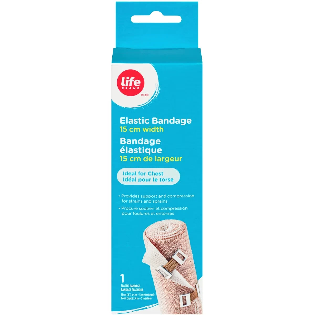 Bandage élastique - 15 cm de largeur