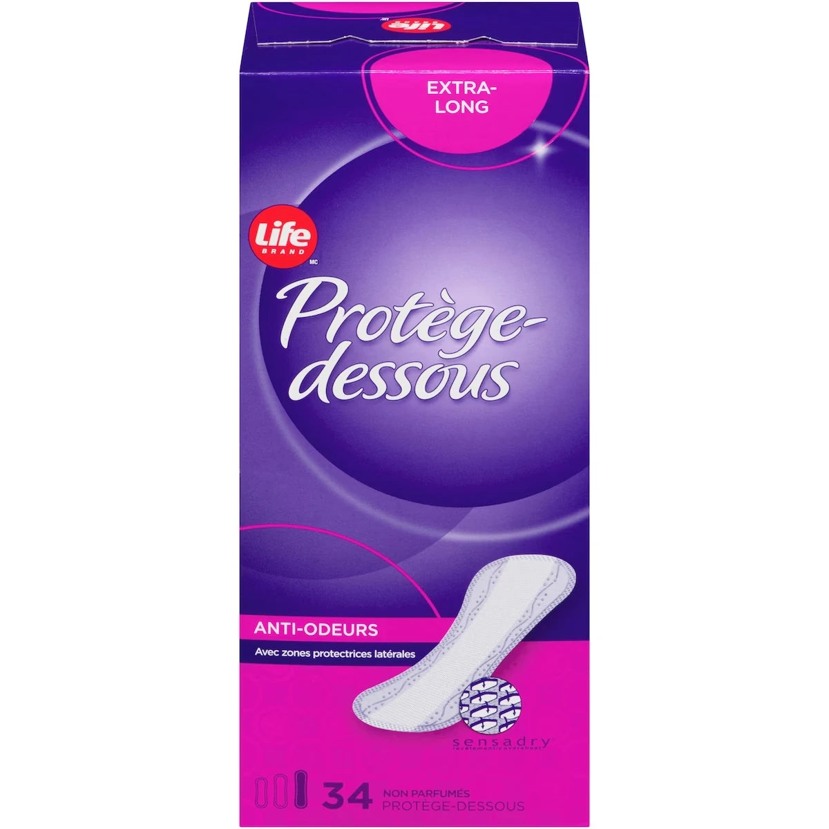LB Protège-dessous anti-odeurs  Extra-longs