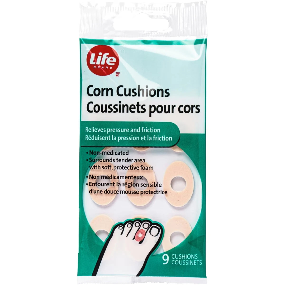 Coussinets pour cors