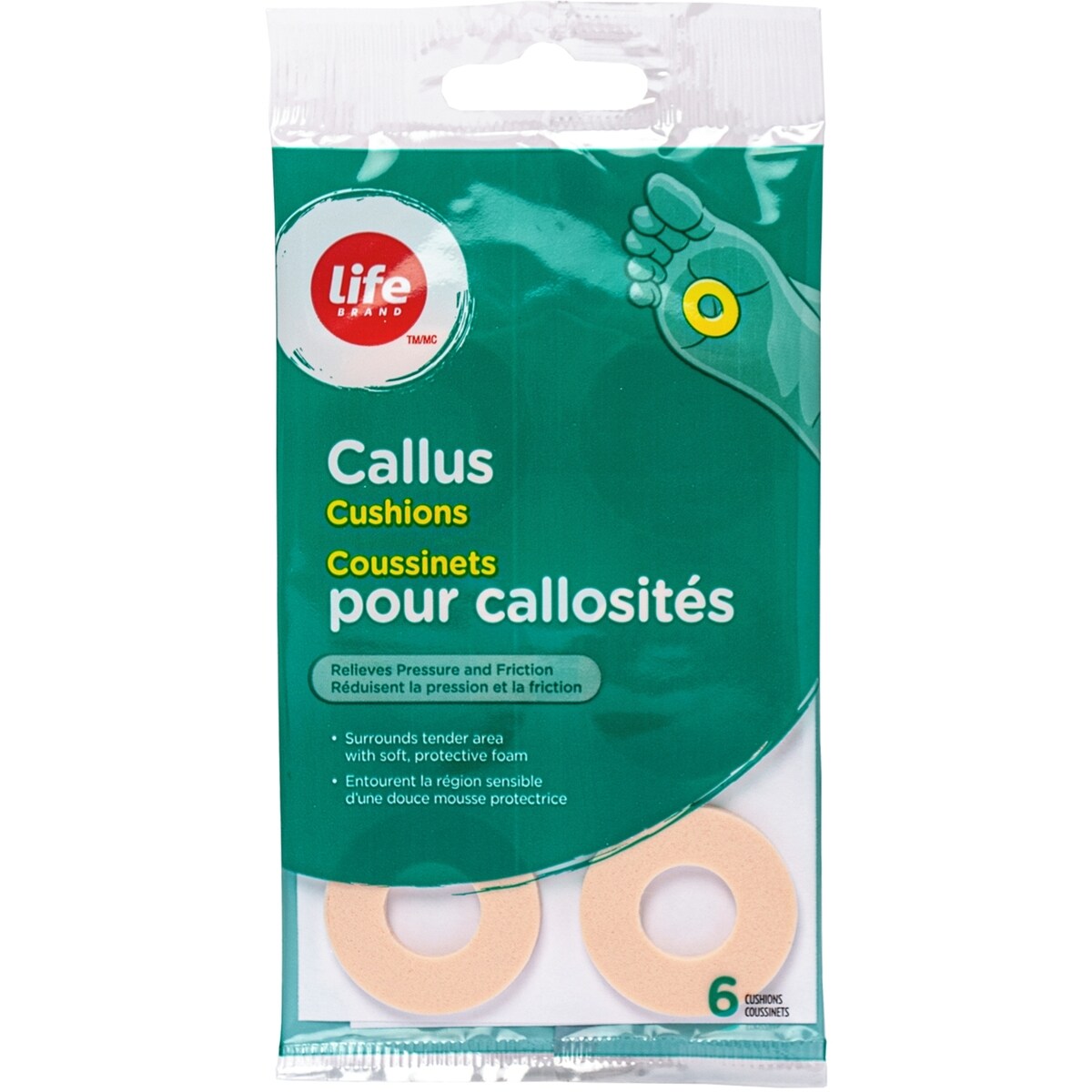 Coussinets pour callosités