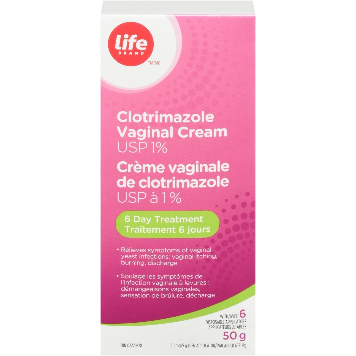 LB Crème vaginale de Clotrimazole USP à 1 %