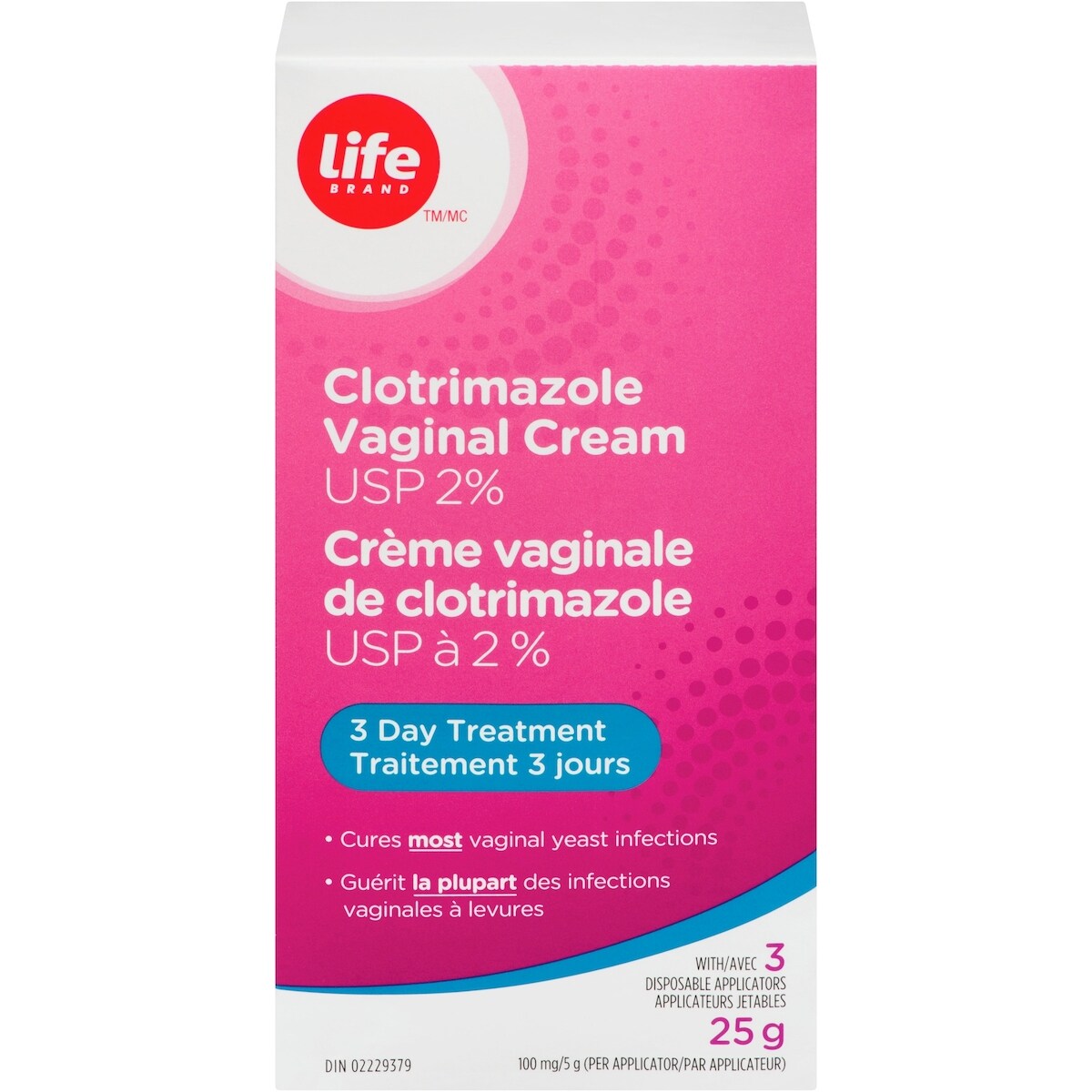 LB Crème vaginale de Clotrimazole USP à 2 %