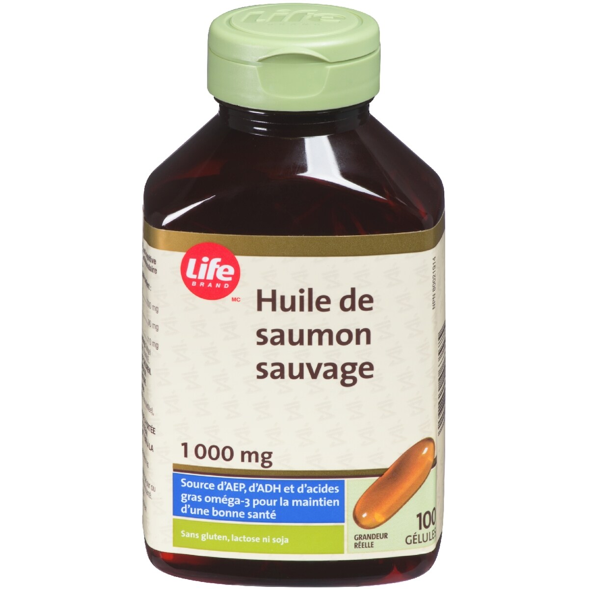 Huile de saumon sauvage 1000mg