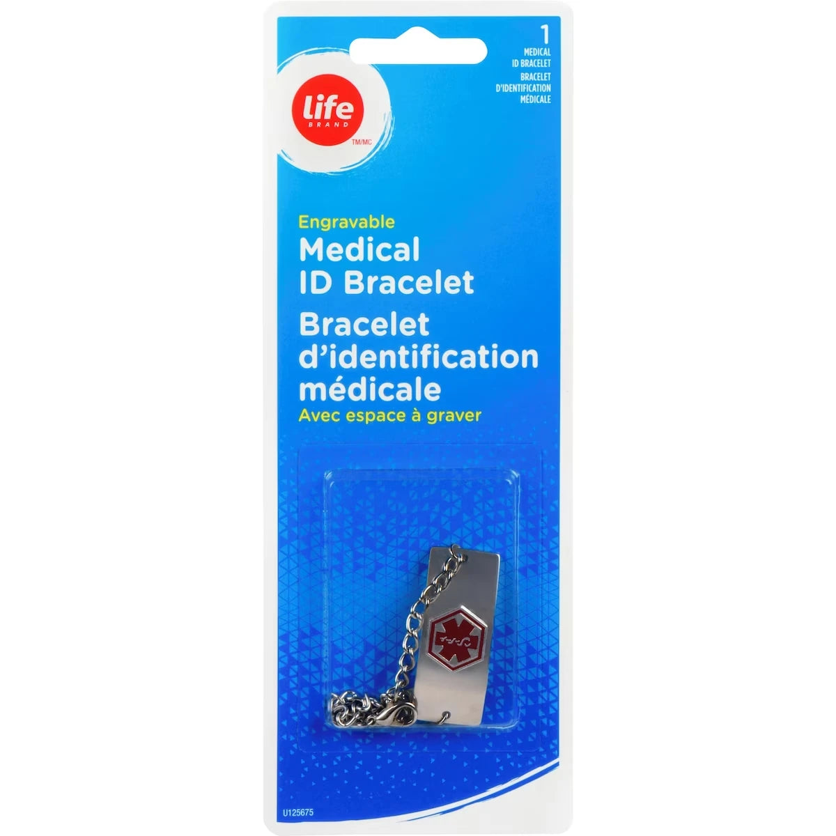 Adulte racelet d’identification médicale