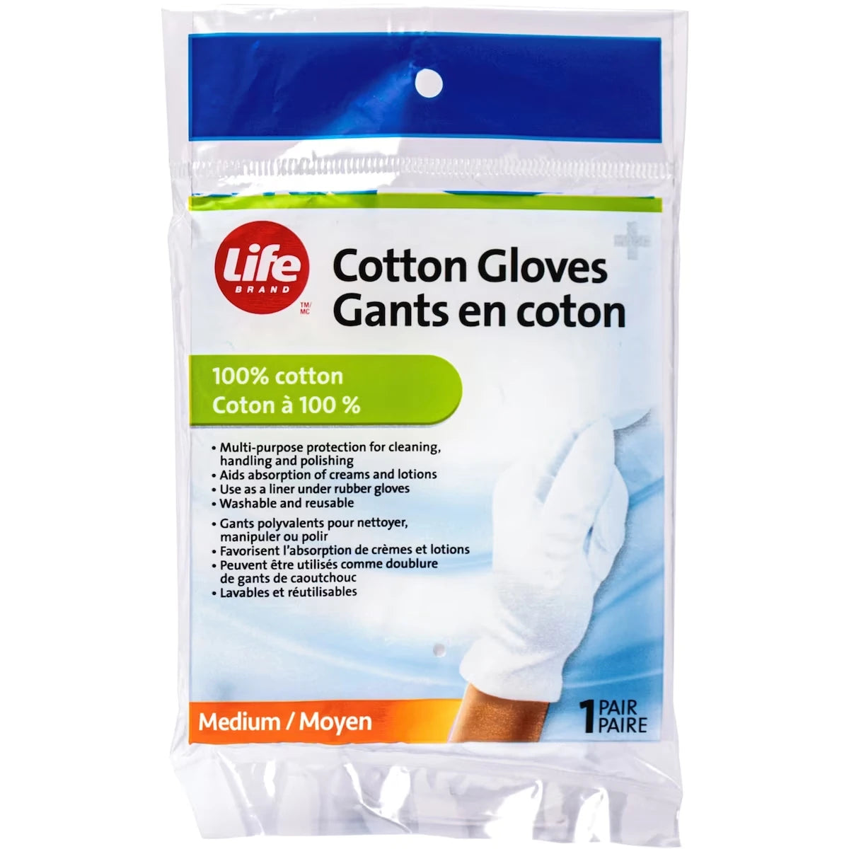 Gants en coton - moyen