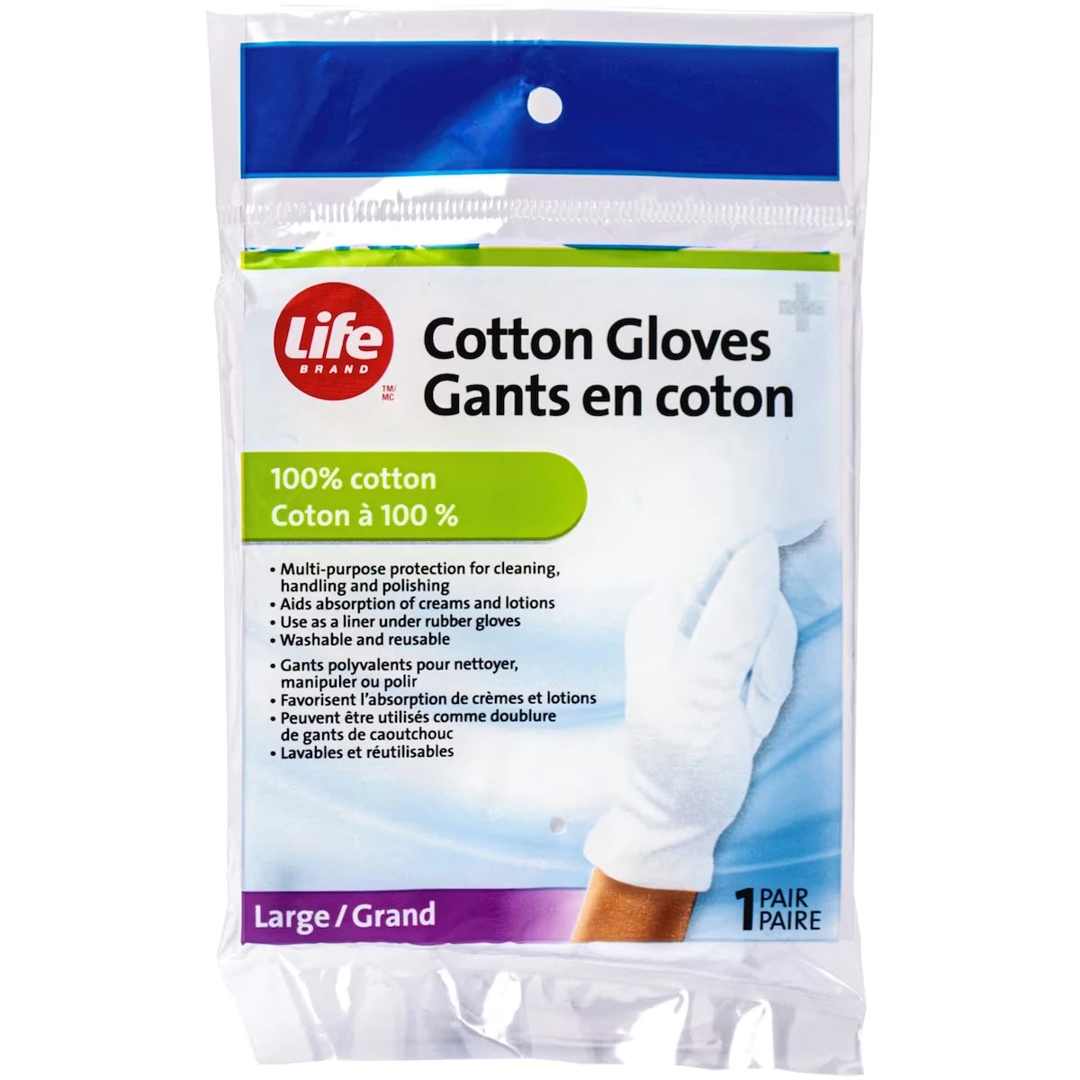 Gants en coton - grand