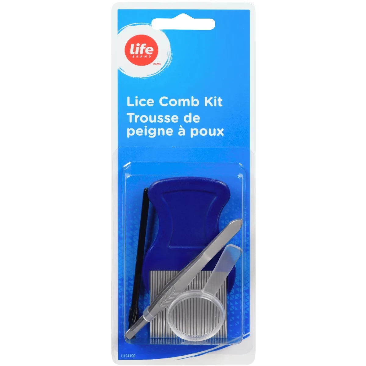 Trousse de peigne à poux