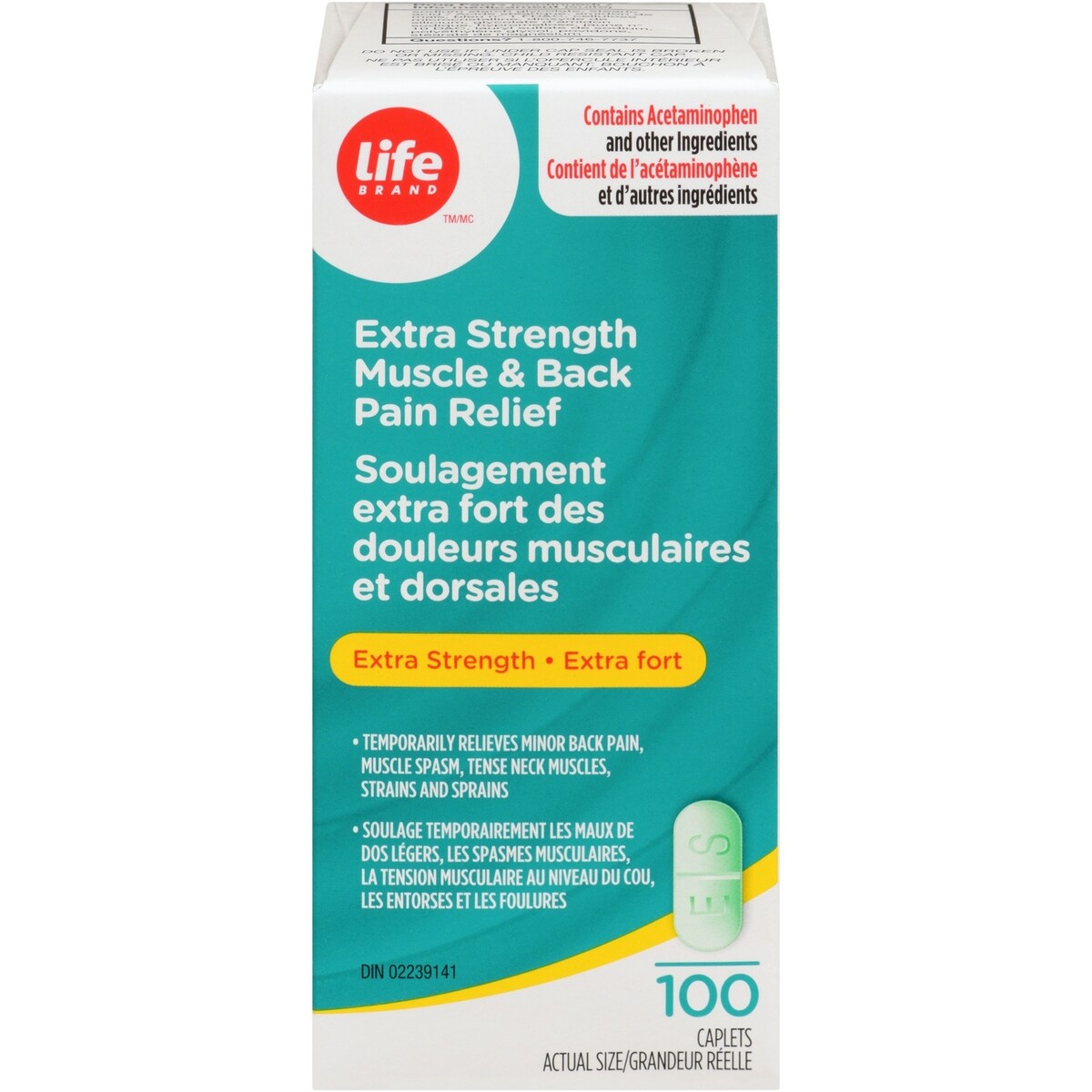 Soulagement extra fort des douleurs musculaires et dorsales