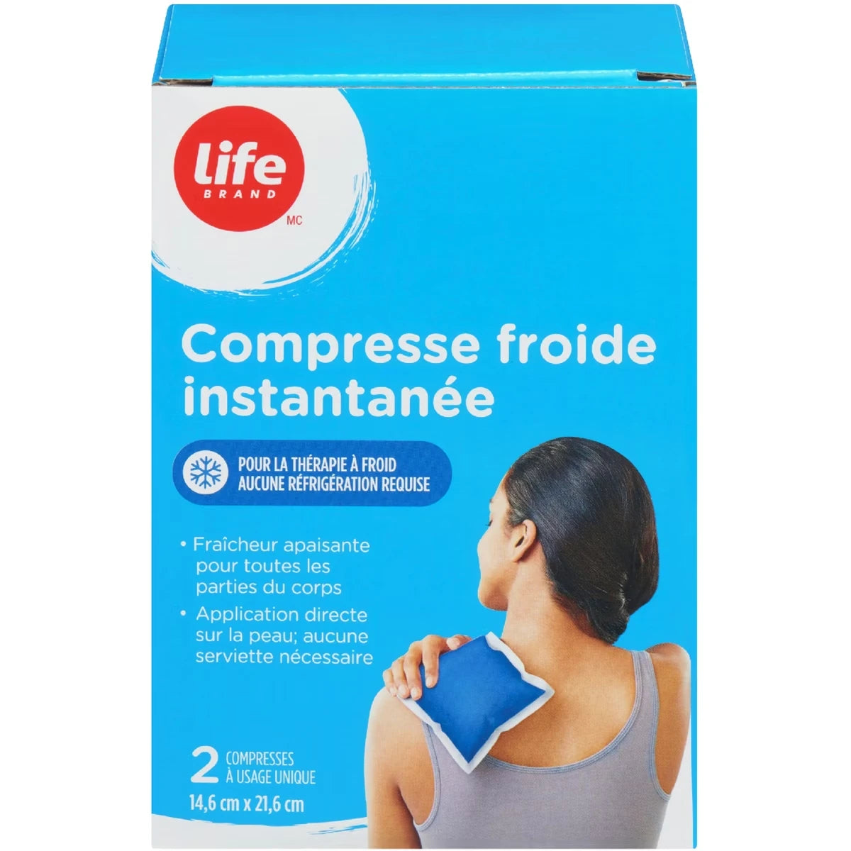 Compresse froide instantanée