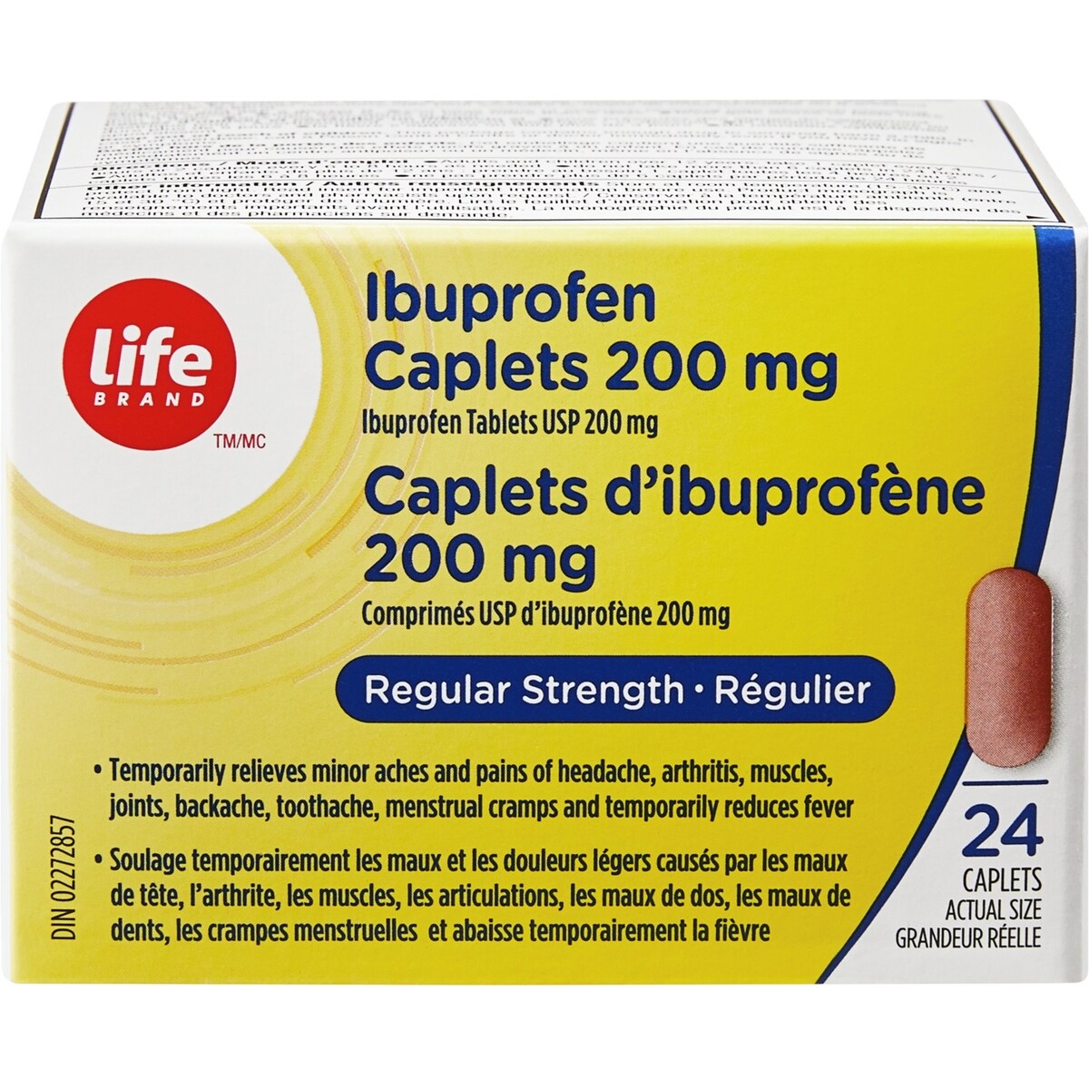Comprimés USP d’ibuprofène 200 mg