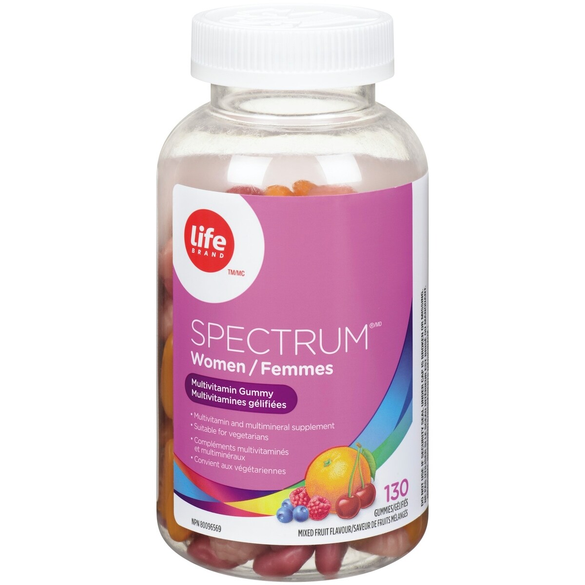 Spectrum femmes mutivitamines gélifiées