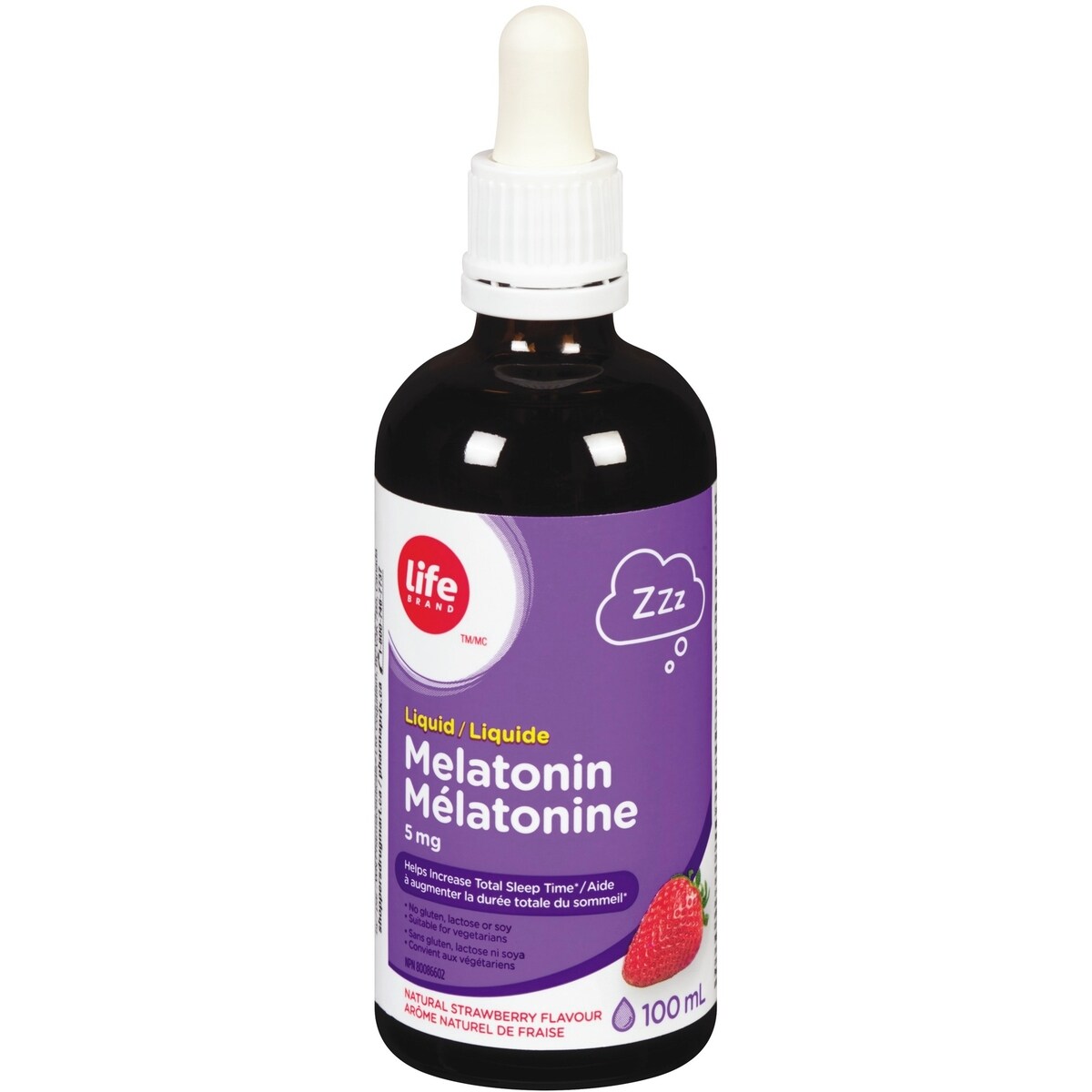 Melatonine Liquide 5mg - Fraise
