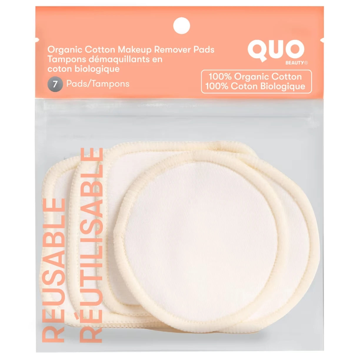 Organic Cotton Makeup Remover Pads