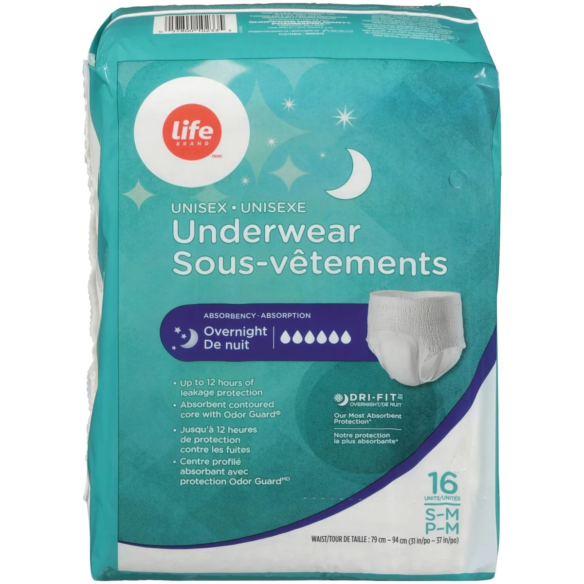 Unisexe Sous -vêtements P-M