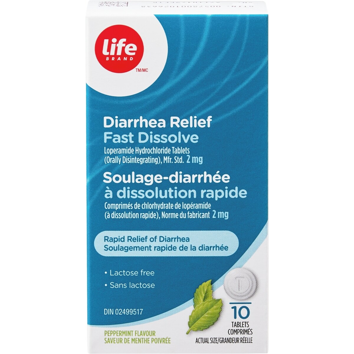 LB Soulage-diarrhée
à dissolution rapide 10ct