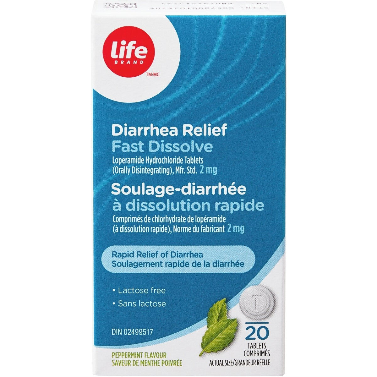 LB Soulage-diarrhée
à dissolution rapide 20ct