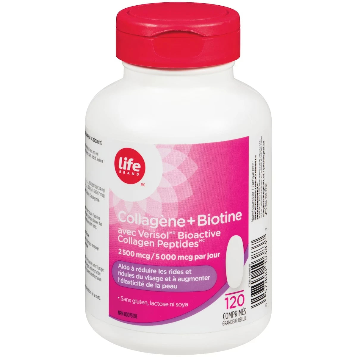 Collagène + Biotine
2 500mcg/ 5 000mcg
