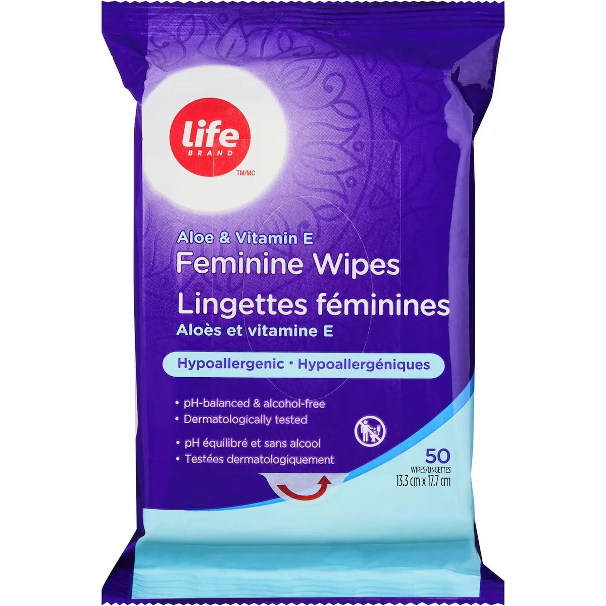 Lingettes féminines