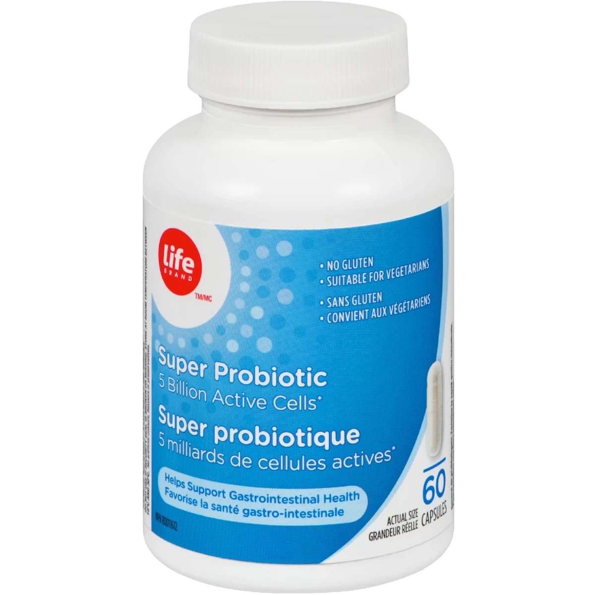 Super probiotique 5 milliards de cellules actives