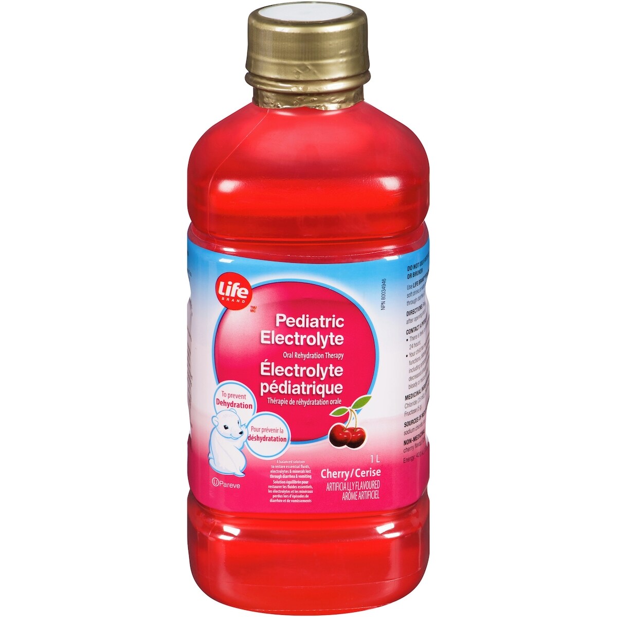 Électrolyte Pédiatrique
Thérapie de réhydratation orale
Saveur de cerise
