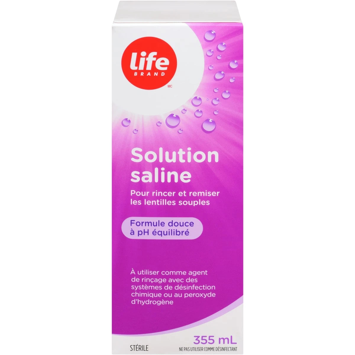 Solution saline
