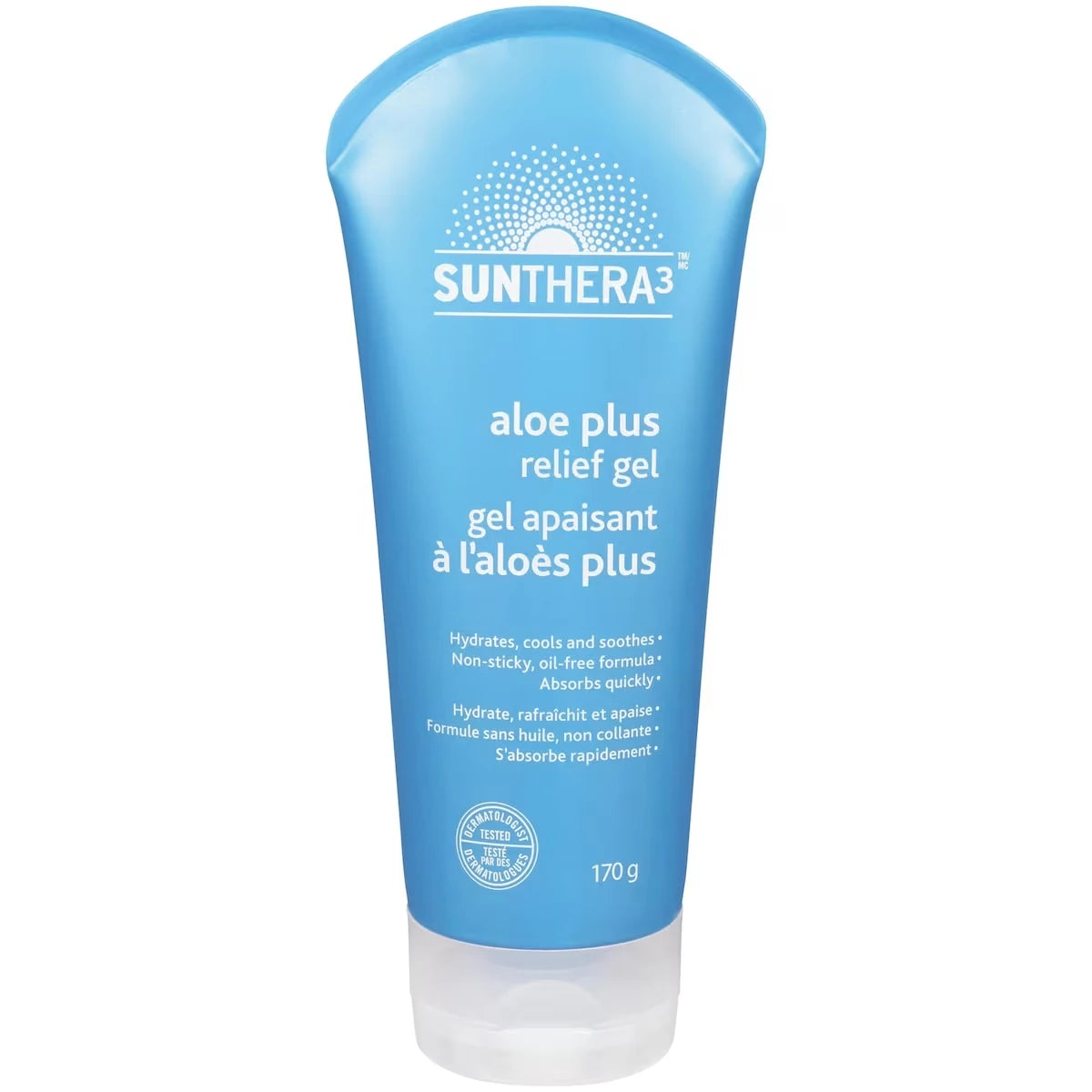 Gel apaisant à l'aloès plus