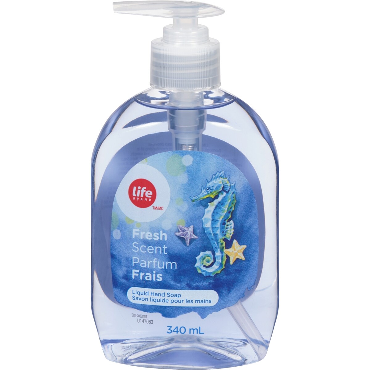 Parfum Frais savon liquide pour les mains