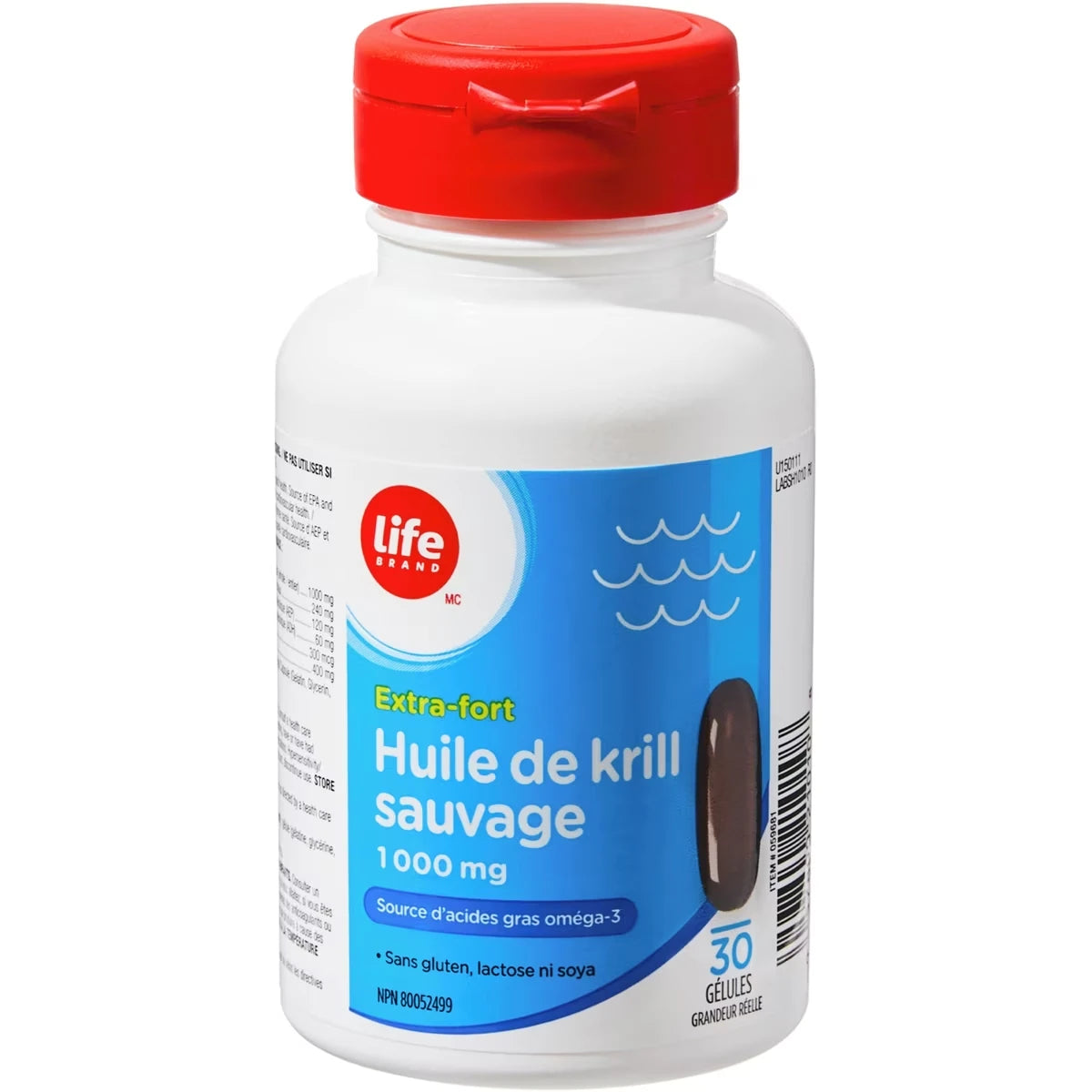 Extra-fort
Huile de krill sauvage