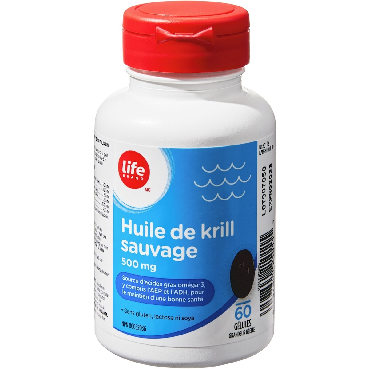 Huile de krill sauvage