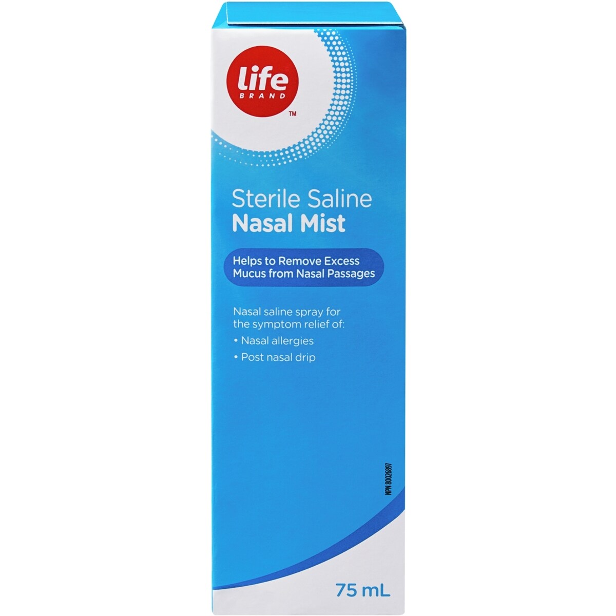 LB Soluition saline Sterile en vaporisateur nasal