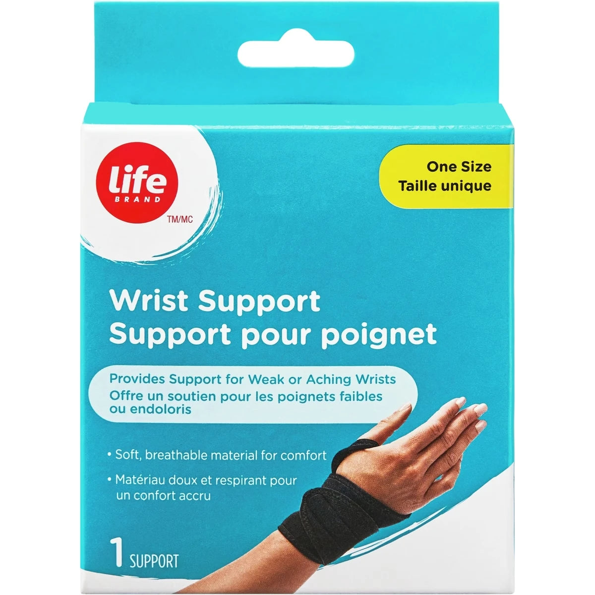 Support pour poignet One Size