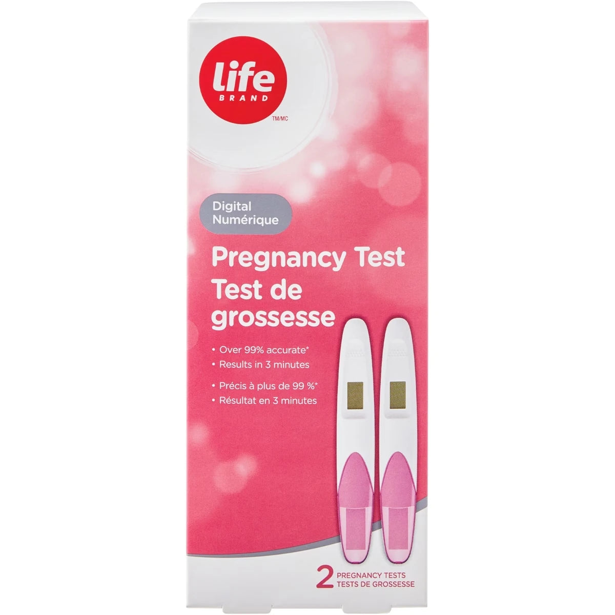 Numérique test de grossesse