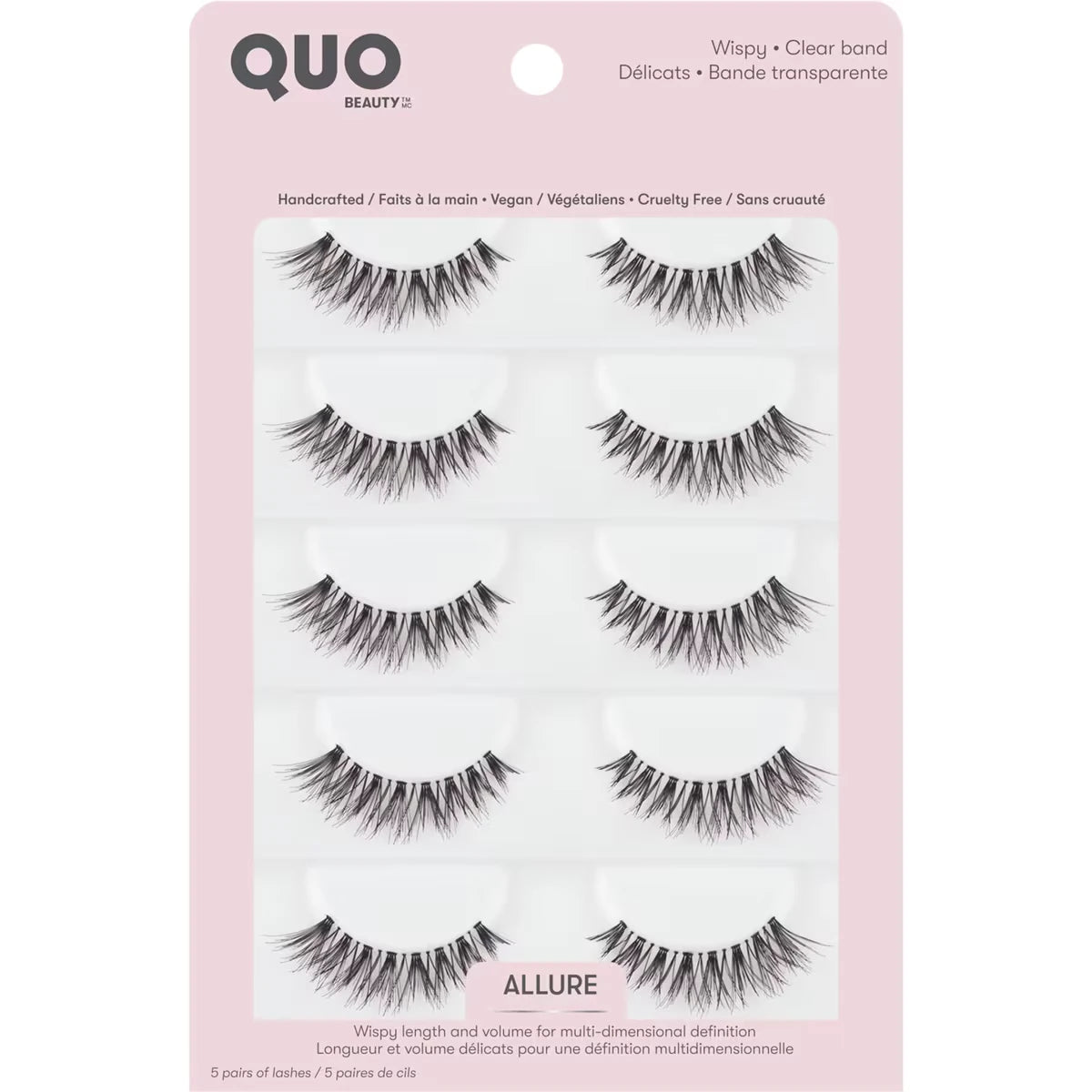 ALLURE - 5 pairs of lashes