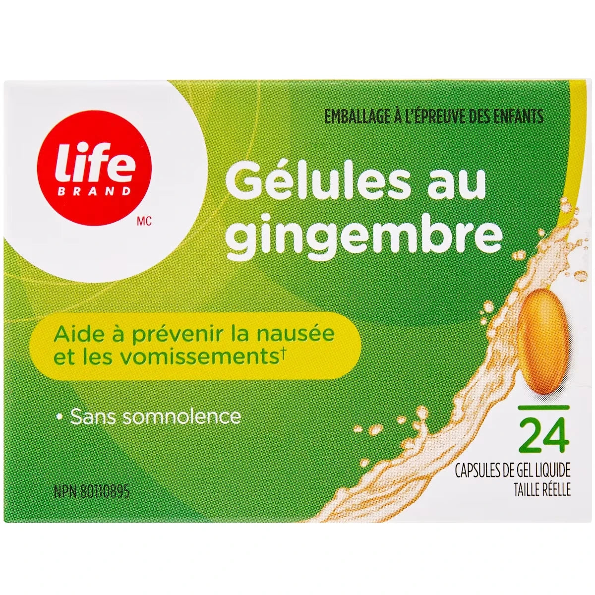 Gélules au gingembre
