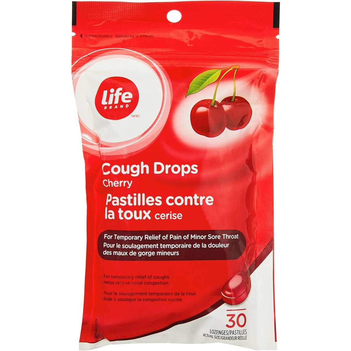 Pastilles contre la toux cerise