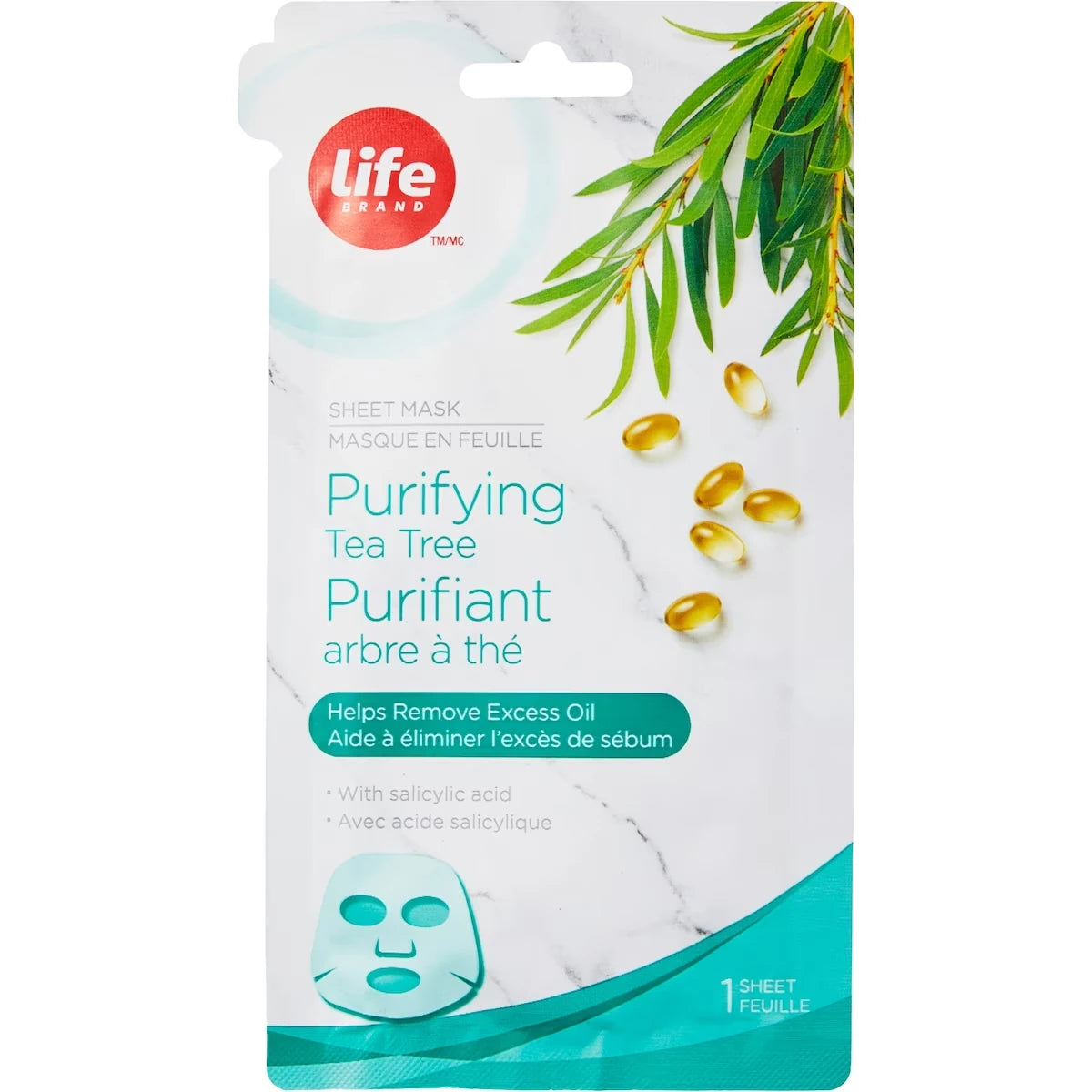 Acne Sheet Mask - Purifying Tea Tree