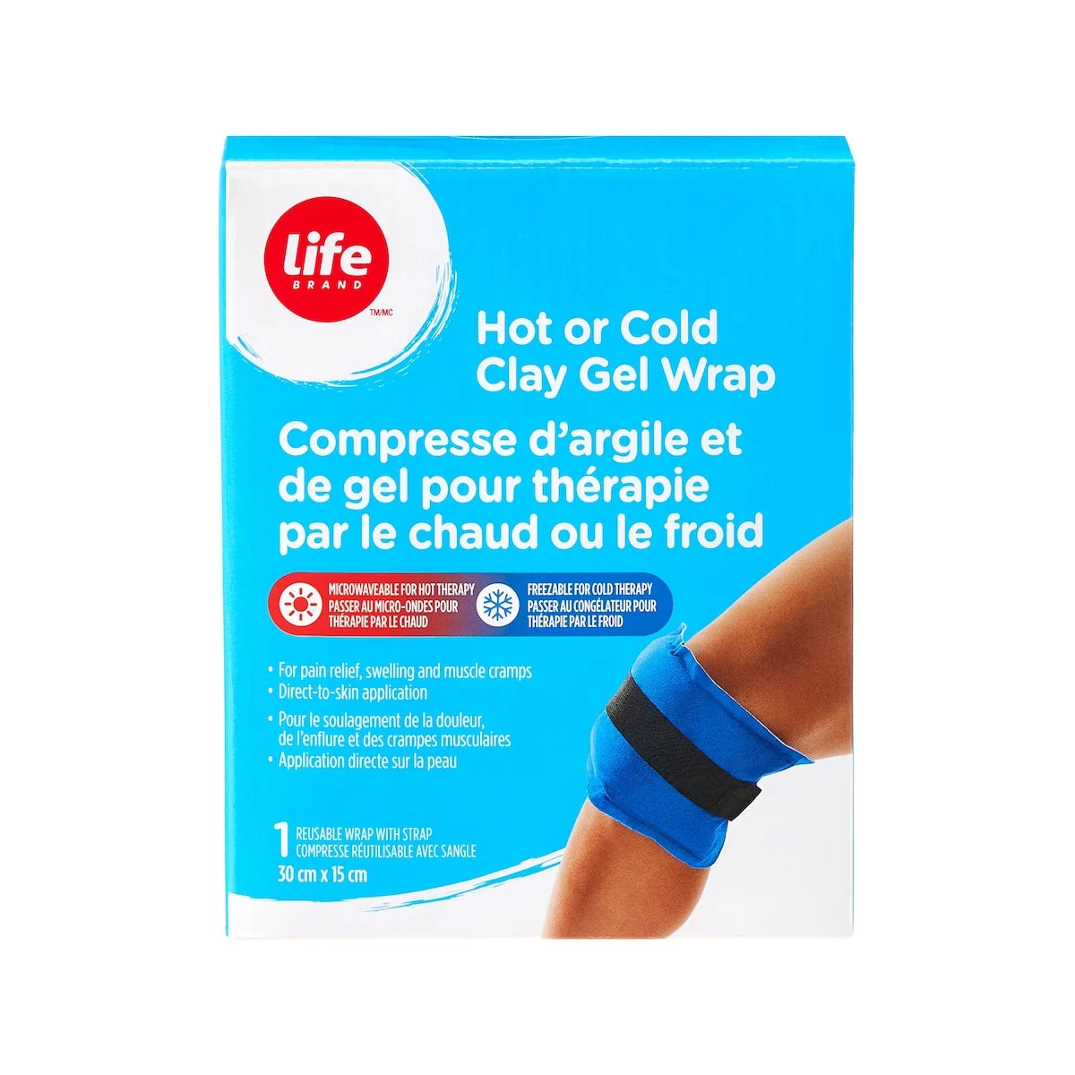 Compresse D’argile Et De Gel Pour Thérapie Par Le Chaud Ou Le Froid