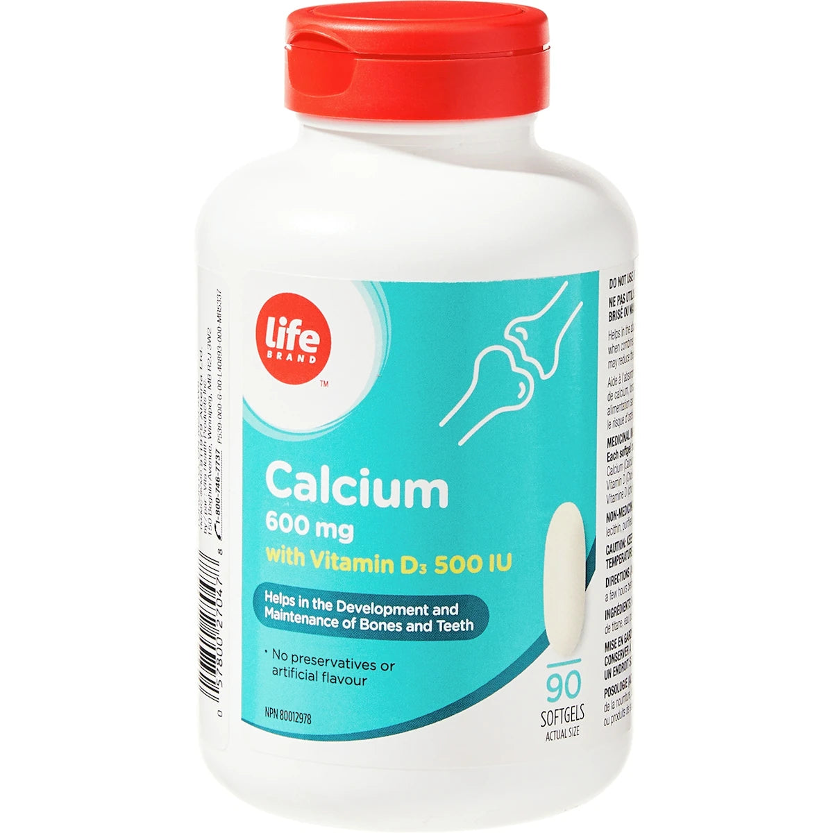 Calcium avec vitamine D