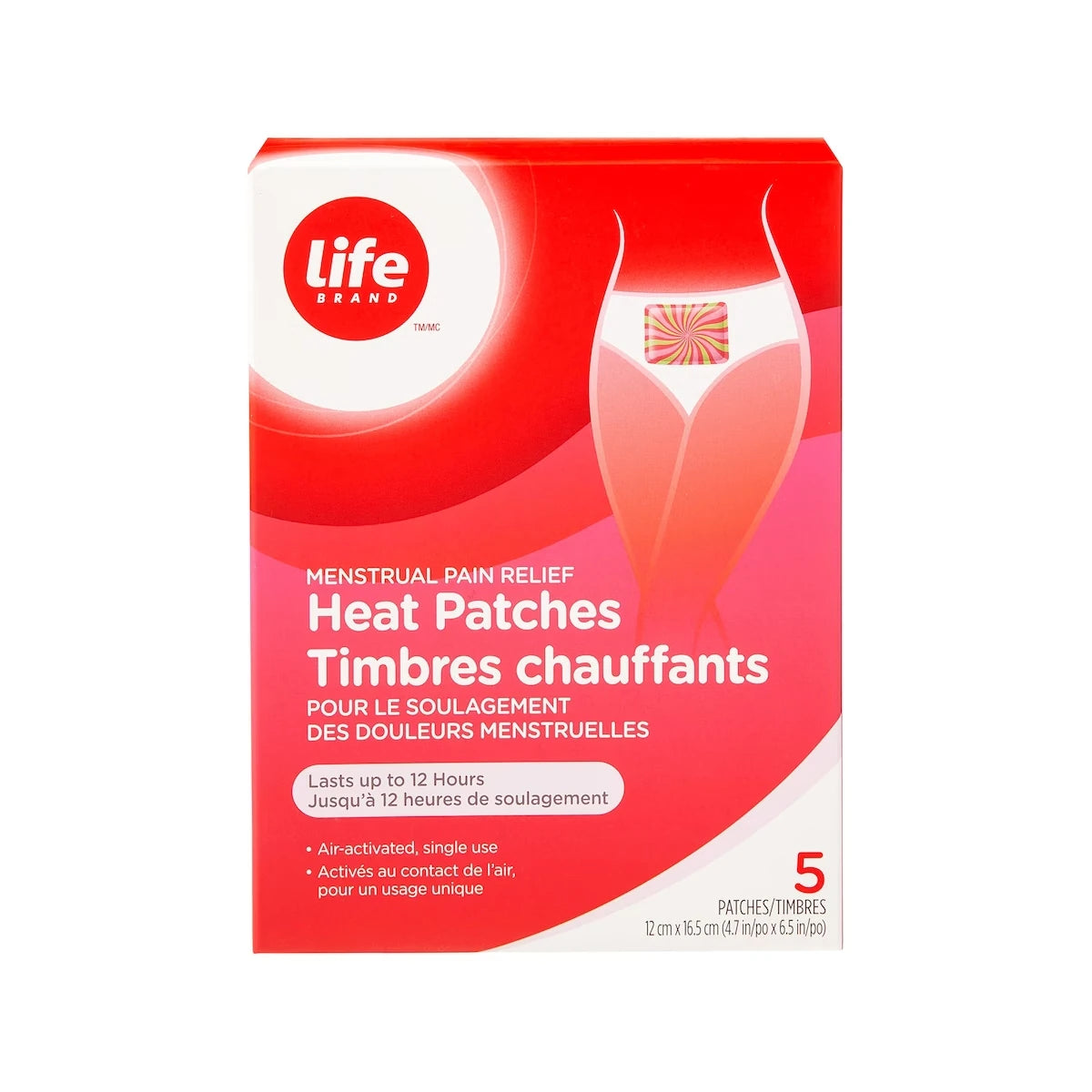 Timbres Chauffants pour le Soulagement des Douleurs Menstruelles
