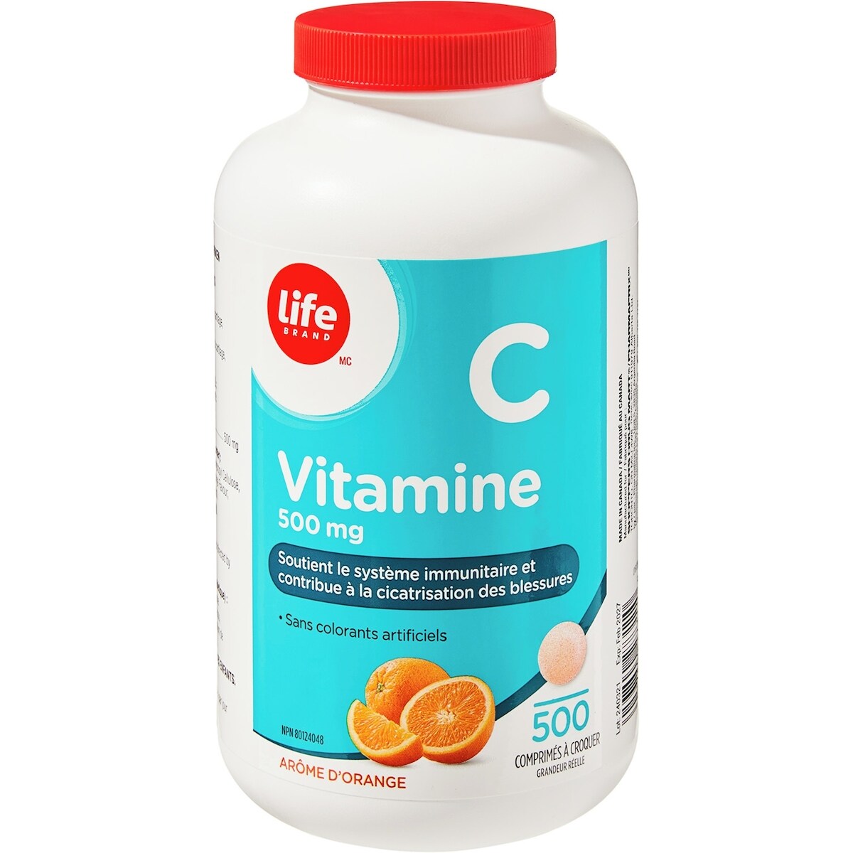 Vitamine C 500 mg Comprimés à croquer