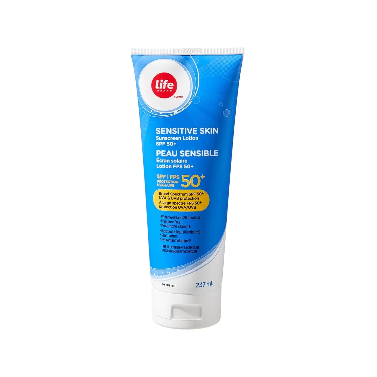 Peau Sensible Ecran Solaire Lotion Fps 50+